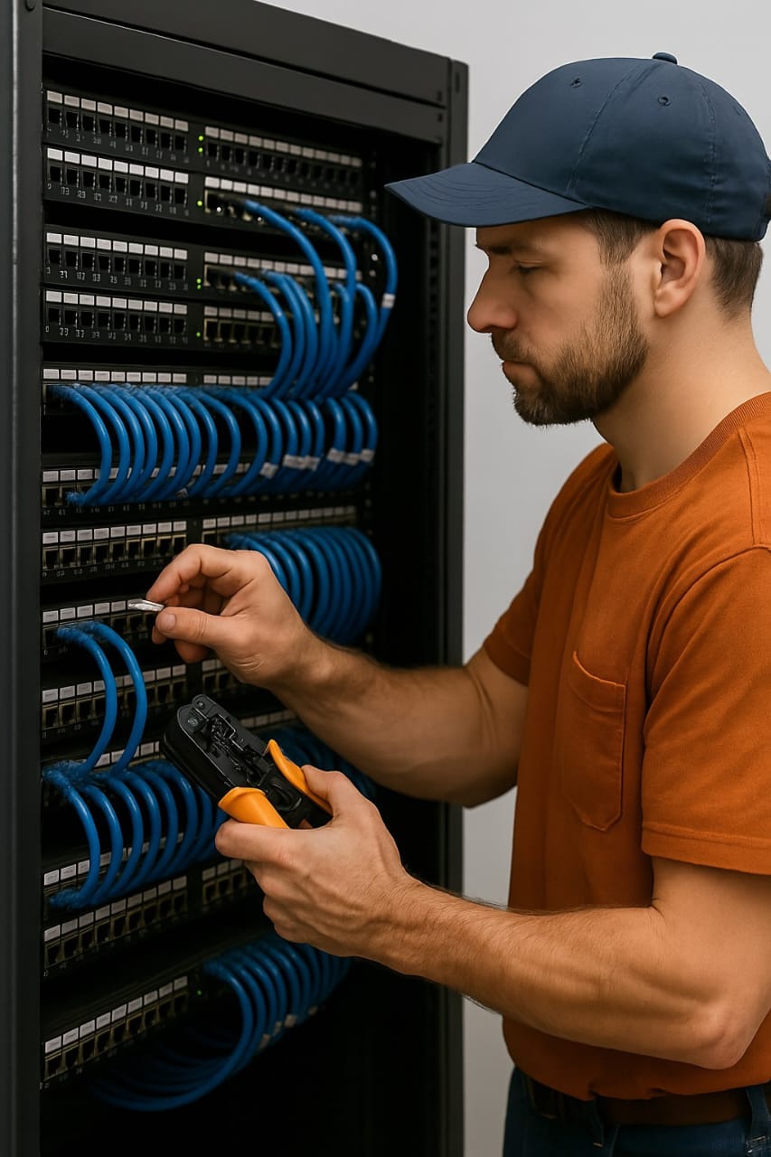 Montagem de Racks